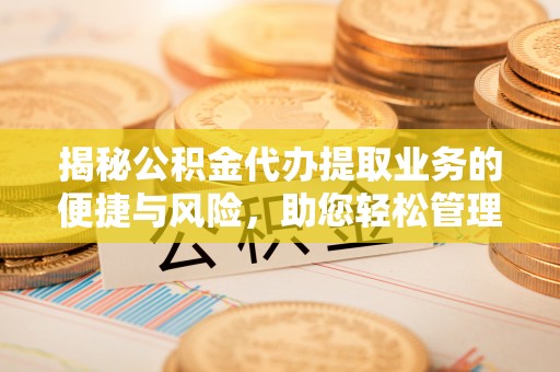 湛河揭秘公积金代办提取业务的便捷与风险，助您轻松管理财务