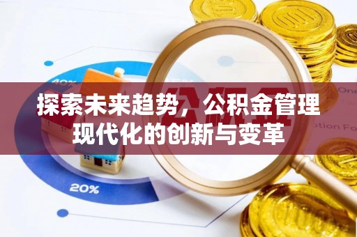 湛河探索未来趋势，公积金管理现代化的创新与变革