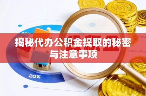 湛河揭秘代办公积金提取的秘密与注意事项