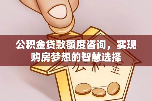 湛河公积金贷款额度咨询，实现购房梦想的智慧选择