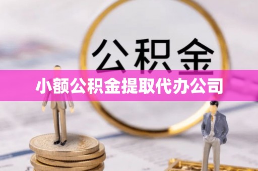 湛河小额公积金提取代办公司