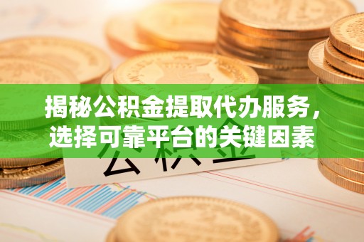 湛河揭秘公积金提取代办服务，选择可靠平台的关键因素