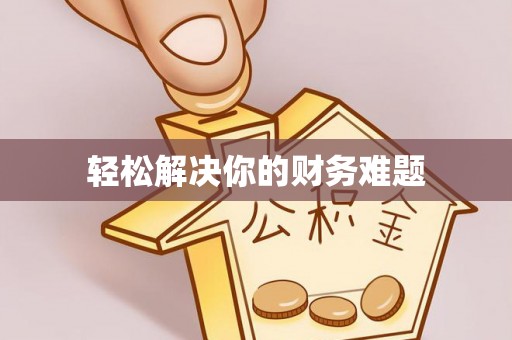 湛河轻松解决你的财务难题