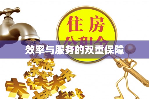 湛河效率与服务的双重保障