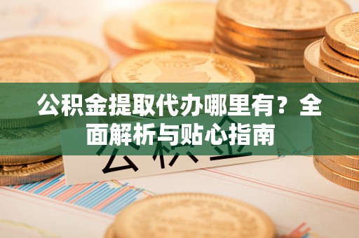 湛河公积金提取代办哪里有？全面解析与贴心指南