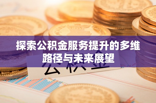 湛河探索公积金服务提升的多维路径与未来展望