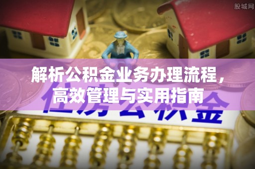 湛河解析公积金业务办理流程，高效管理与实用指南