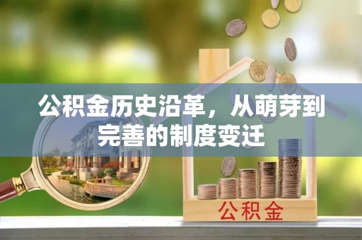 湛河公积金历史沿革，从萌芽到完善的制度变迁