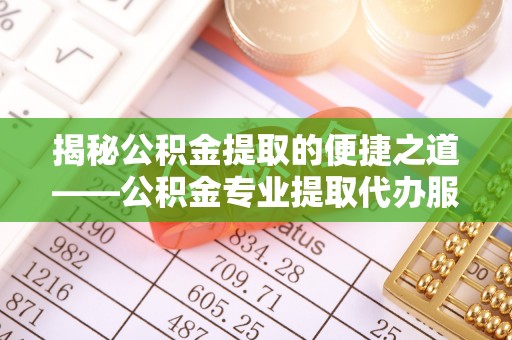 湛河揭秘公积金提取的便捷之道——公积金专业提取代办服务解析