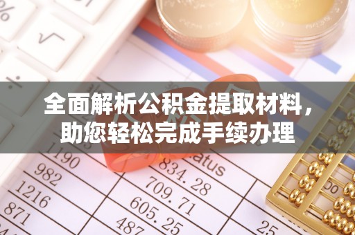 湛河全面解析公积金提取材料，助您轻松完成手续办理