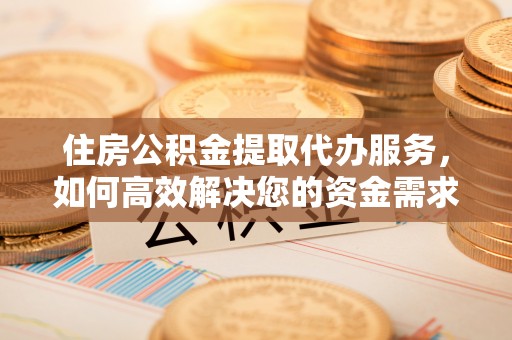 湛河住房公积金提取代办服务，如何高效解决您的资金需求