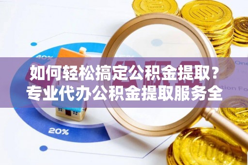 湛河如何轻松搞定公积金提取？专业代办公积金提取服务全解析