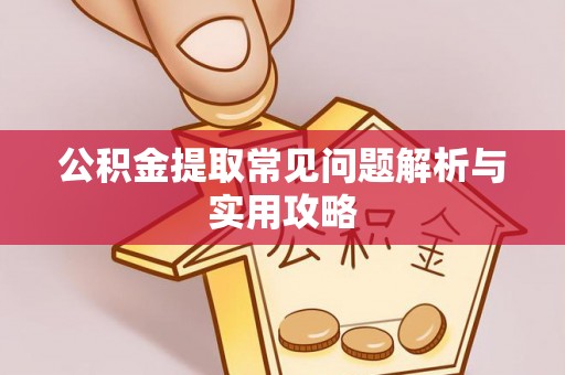 湛河公积金提取常见问题解析与实用攻略