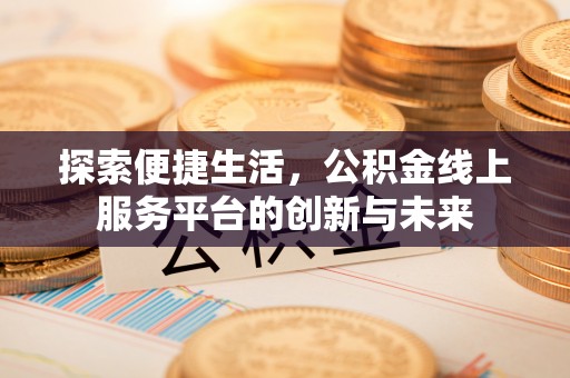湛河探索便捷生活，公积金线上服务平台的创新与未来