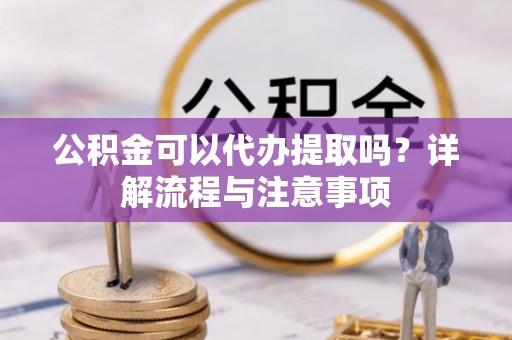 湛河公积金可以代办提取吗？详解流程与注意事项