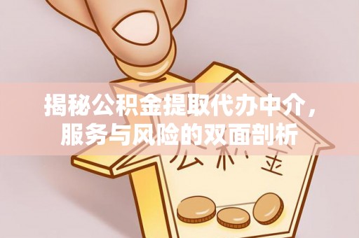 湛河揭秘公积金提取代办中介，服务与风险的双面剖析