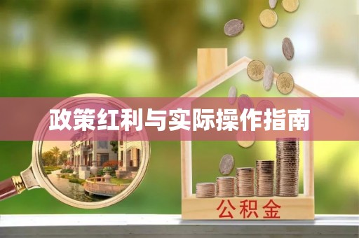 湛河政策红利与实际操作指南
