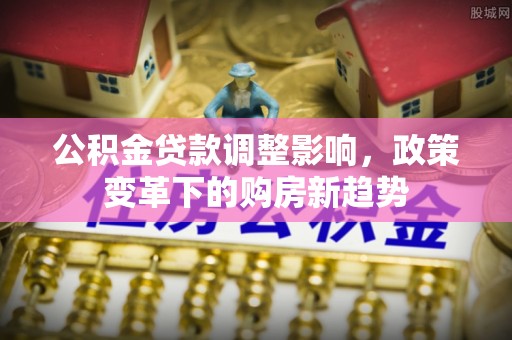 湛河公积金贷款调整影响，政策变革下的购房新趋势