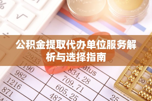 湛河公积金提取代办单位服务解析与选择指南