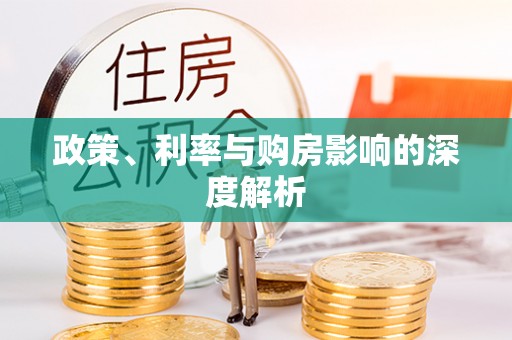 湛河政策、利率与购房影响的深度解析