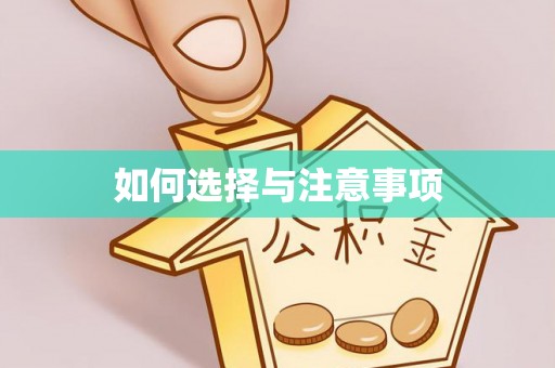 湛河如何选择与注意事项