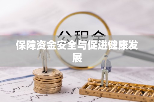 湛河保障资金安全与促进健康发展
