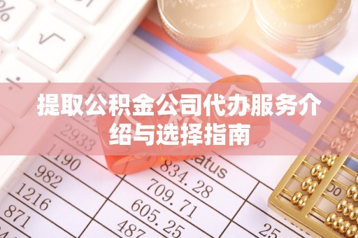 湛河提取公积金公司代办服务介绍与选择指南