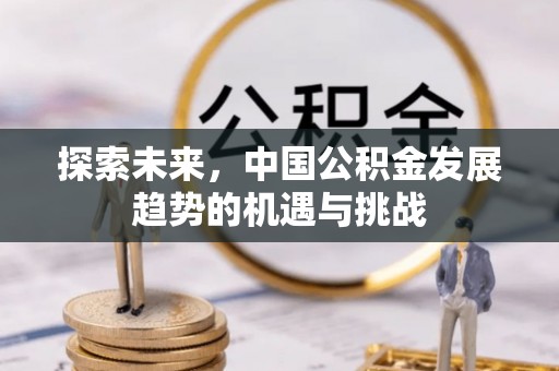 湛河探索未来，中国公积金发展趋势的机遇与挑战