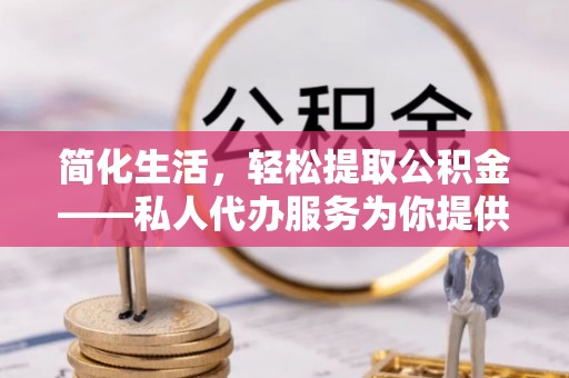 湛河简化生活，轻松提取公积金——私人代办服务为你提供便利