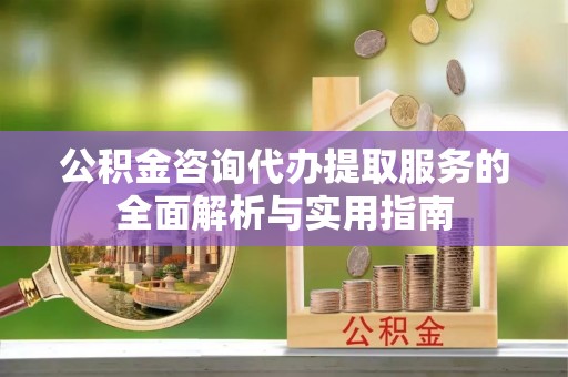 湛河公积金咨询代办提取服务的全面解析与实用指南