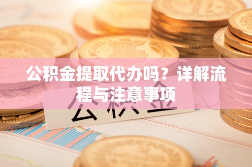 湛河公积金提取代办吗？详解流程与注意事项