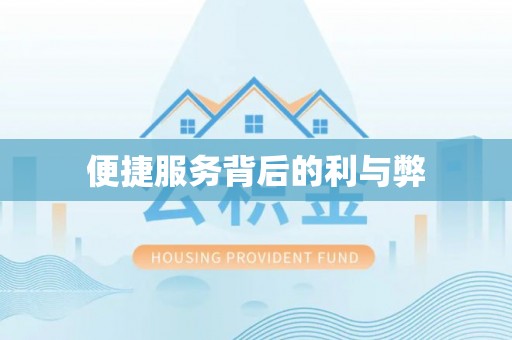 湛河便捷服务背后的利与弊