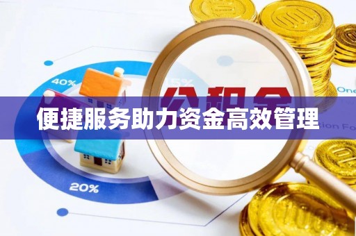 湛河便捷服务助力资金高效管理