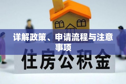 湛河详解政策、申请流程与注意事项