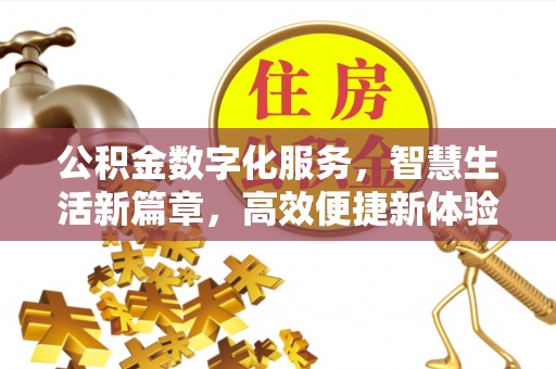 湛河公积金数字化服务，智慧生活新篇章，高效便捷新体验